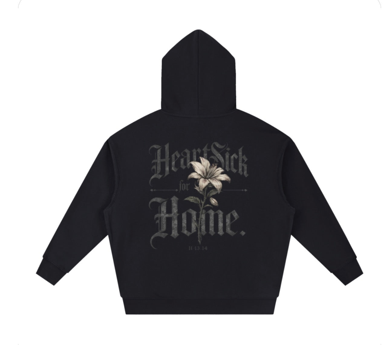 “Heartsick for Home” -Essential Boxy Heavyweight Hoodie