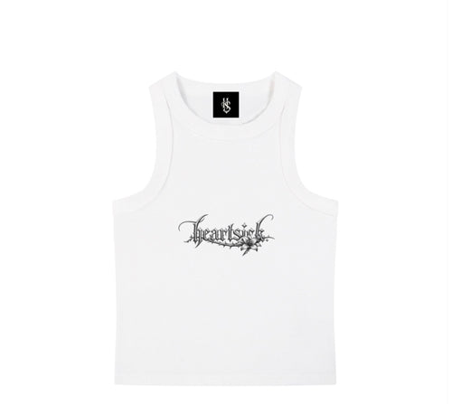 Heartsick Original Basic Snow Washed Tank Top