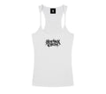 Heartsick “Not made for here” Slim Fit Ribbed Racerback Tank Top