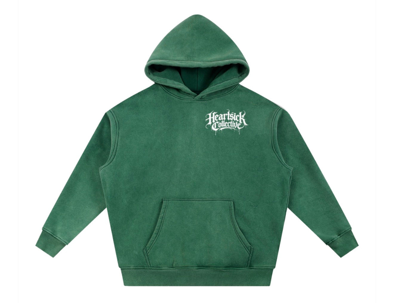 Heartsick original “Heartsick for Home” Oversized Snow Hoodie