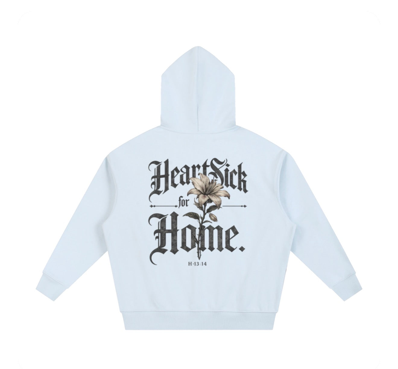“Heartsick for Home” -Essential Boxy Heavyweight Hoodie