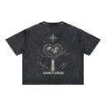 HeartSick “Lovers & Loners” Acid Wash Tee
Essential Cotton Boxy T-Shirt