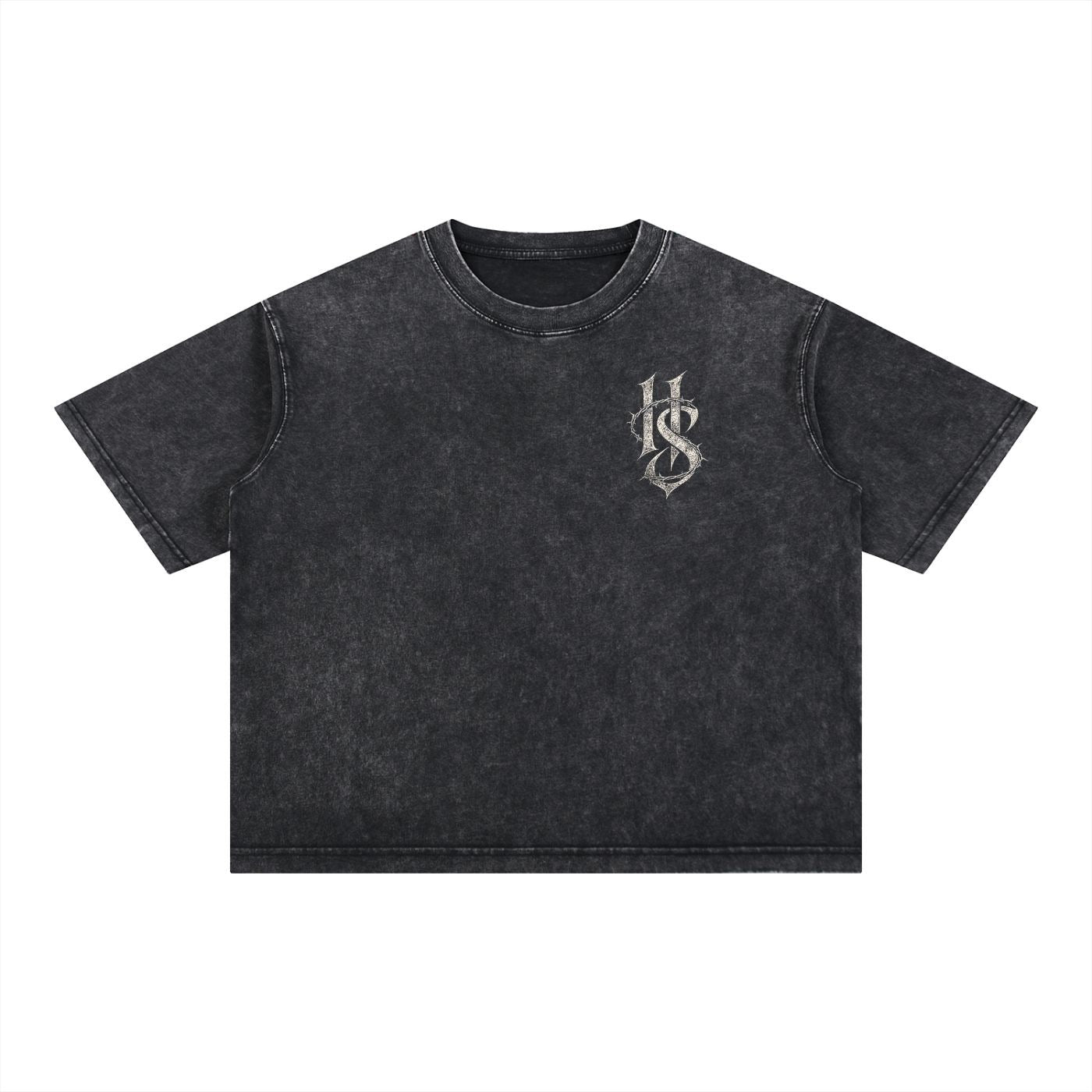HeartSick “Lovers & Loners” Acid Wash Tee
Essential Cotton Boxy T-Shirt