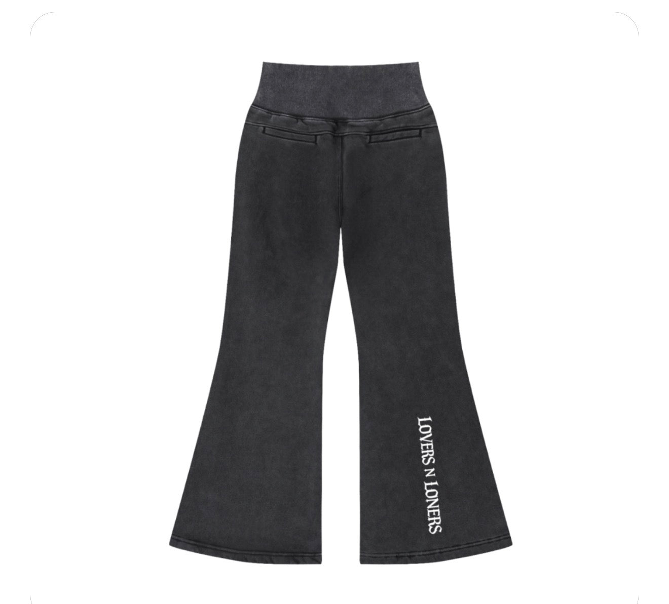 Heartsick Vintage Washed Flared Fleece Pants