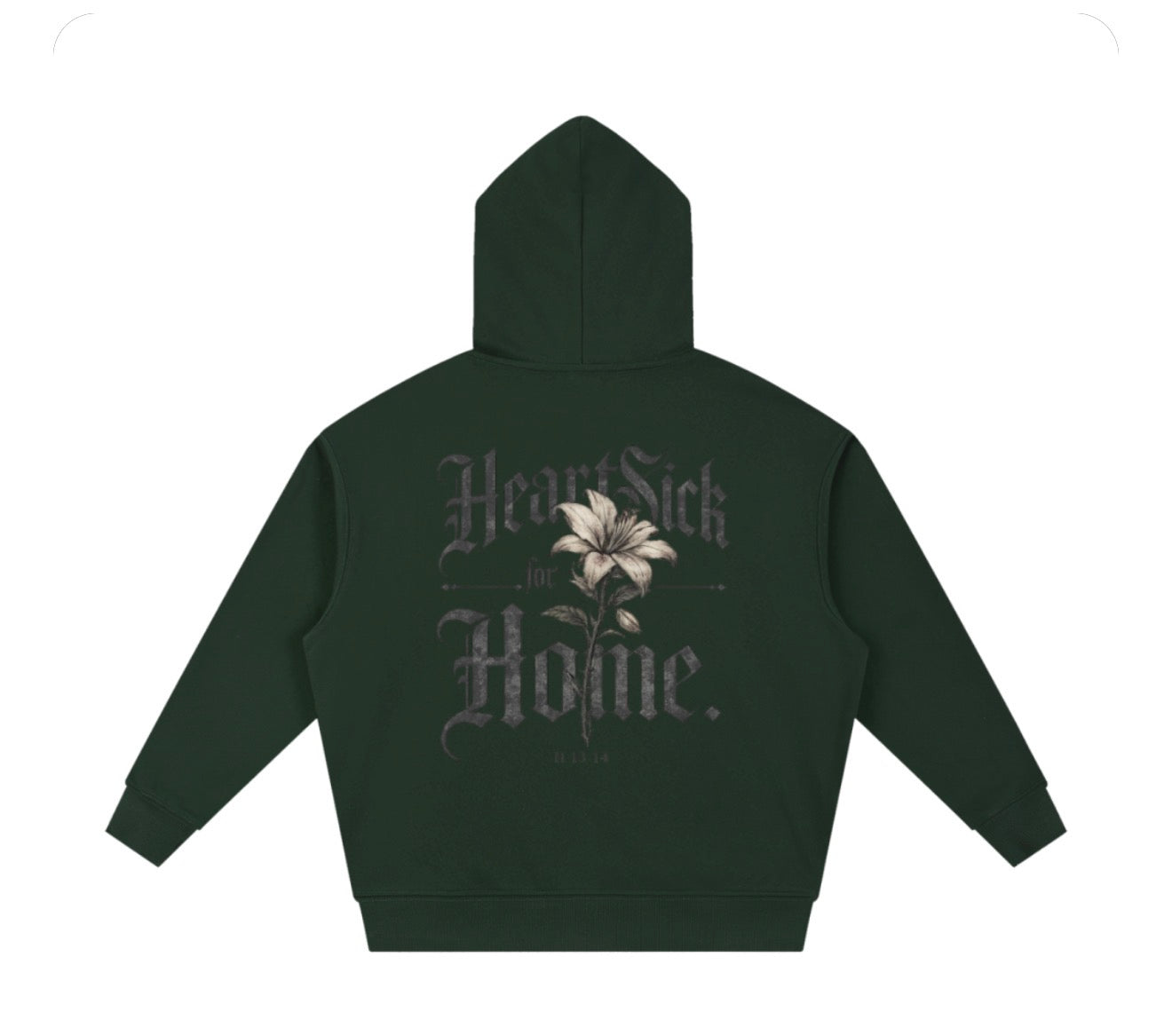 “Heartsick for Home” -Essential Boxy Heavyweight Hoodie